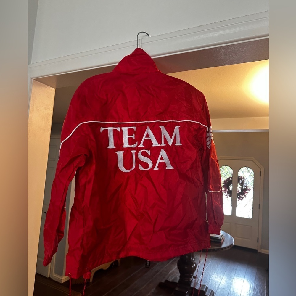 Vintage youth team USA track suit.